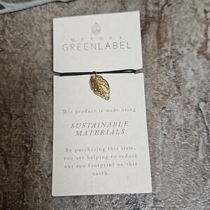 New Quagga Green Label Leaf Bracelet